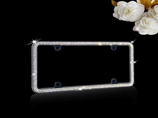 JR2USA - Crystal License Plate Frame | Quality Auto Accessories