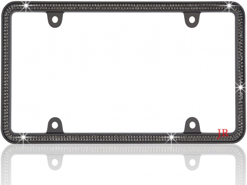 JR2USA - Crystal License Plate Frame | Quality Auto Accessories